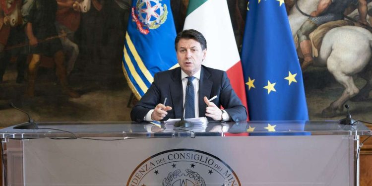 Giuseppe Conte, presidente del Consiglio (LaPresse)