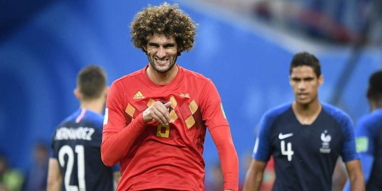 Marouane Fellaini, centrocampista belga dello Shandon Luneng (Foto LaPresse)