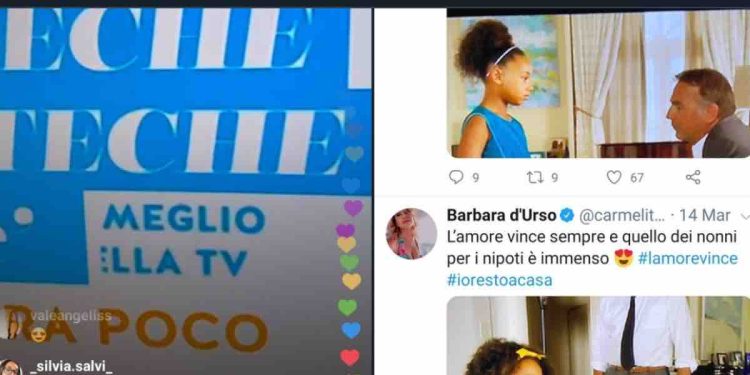 Barbara D'Urso non vede Mediaset, il tweet di Giuseppe Candela