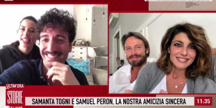 Samanta Togni e Samuel Peron, Storie Italiane