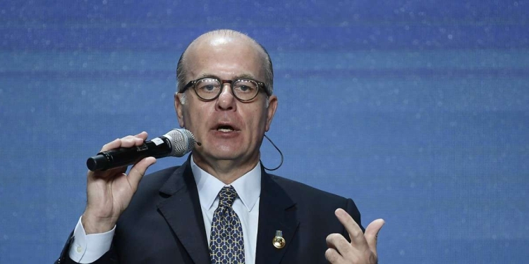 Umberto Gandini, presidente della Lega Basket (Foto LaPresse)