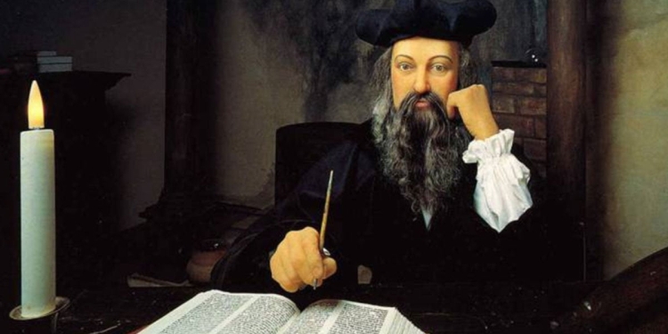 Nostradamus, in un ritratto