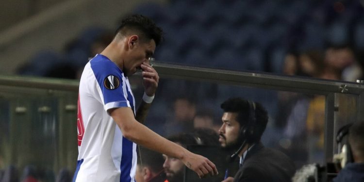 Tiquinho Soares, attaccante brasiliano del Porto (Foto LaPresse)