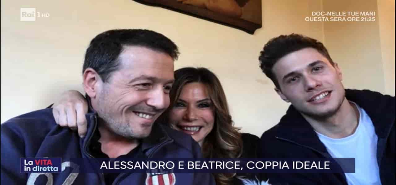 Alessandro Greco e Beatrice Bocci presentano il figlio Lorenzo