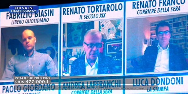 Renato Tortarolo ad Amici 2020