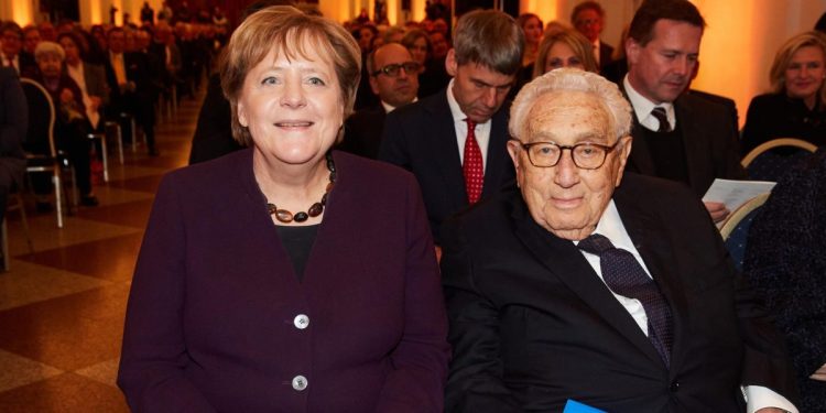 Merkel e Kissinger