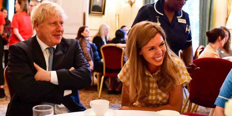 Carrie Symonds, compagna Boris Johnson