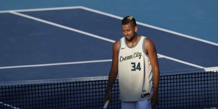 Nick Kyrgios, tennista australiano di 24 anni (Foto LaPresse)