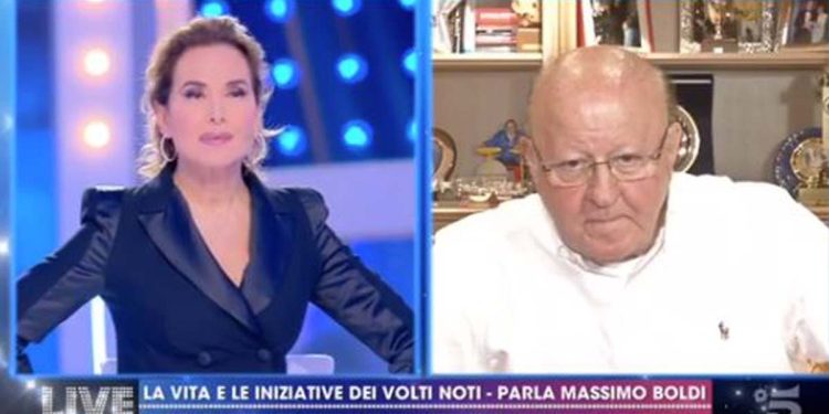 Barbara d'Urso e Massimo Boldi, Live Non è la d'Urso