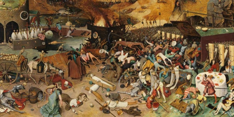 Pieter Bruegel il Vecchio, Trionfo della morte (1562), particolare