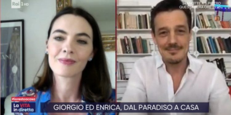 Enrica Pintore e Giorgio Lupano (Vita in Diretta)