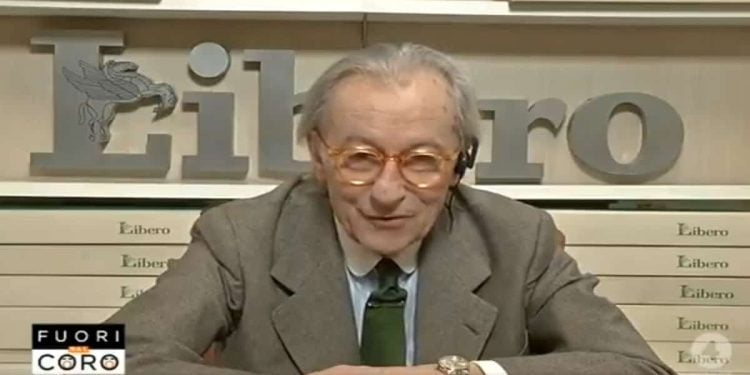 Vittorio Feltri a Fuori dal Coro - Screenshot da video