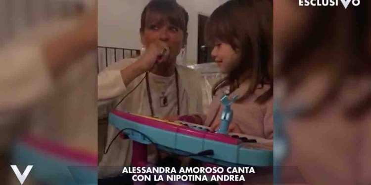 Andrea, nipotina di Alessandra Amoroso