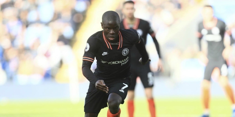 N'Golo Kante, centrocampista francese del Chelsea (Foto LaPresse)