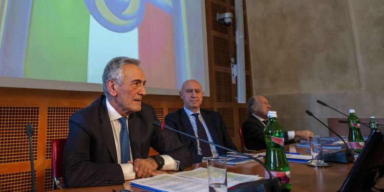 Gabriele Gravina, presidente della FIGC (Foto LaPresse)