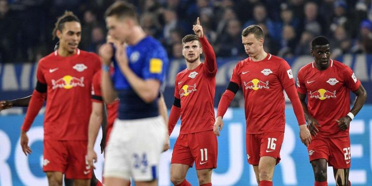 Timo Werner, quarta stagione nel Lipsia (Foto LaPresse)