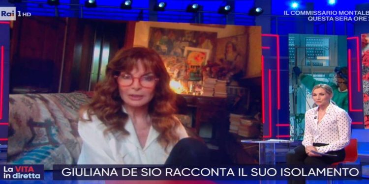 Giuliana De Sio a La Vita in diretta