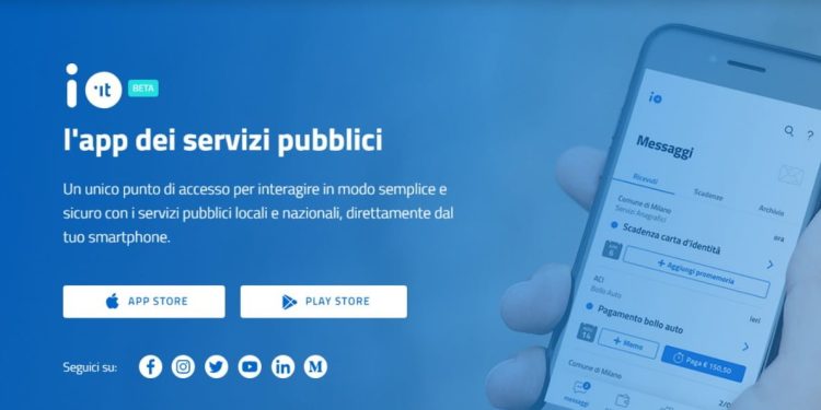 Io, app dei servizi pubblici