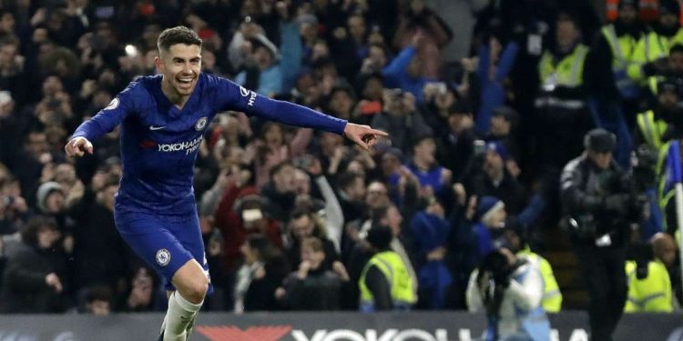 Probabili formazioni Chelsea Villarreal - Jorginho, dal 2018 al Chelsea (Foto LaPresse)