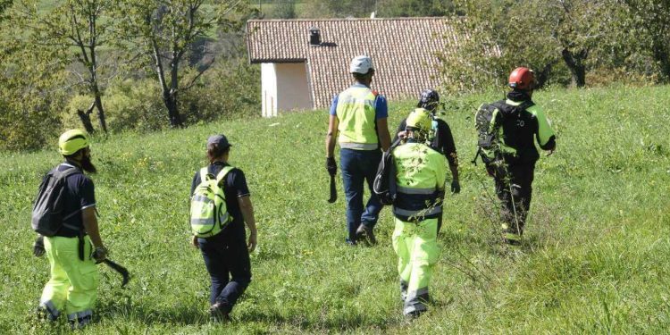 Il piccolo Mattia, scomparso a Vajont, è stato ritrovato sano e salvo (Foto LaPresse)