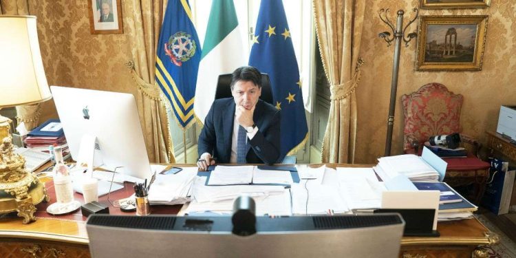 Giuseppe Conte, presidente del Consiglio (Foto LaPresse)