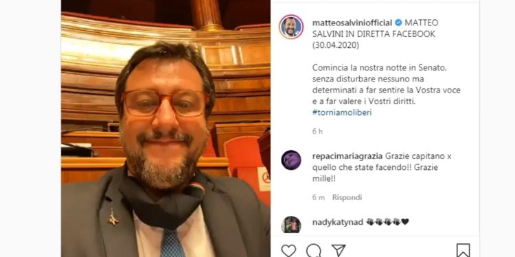 Matteo Salvini (Instagram)