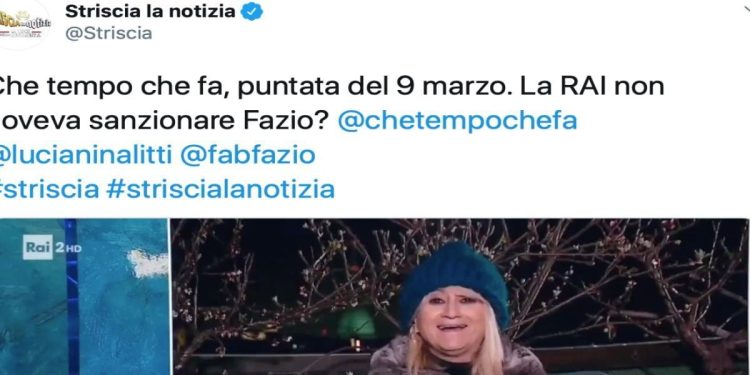 Striscia la notizia contro Fazio e Littizzetto