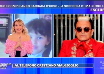 Barbara d'urso e malgioglio a pomeriggio 5