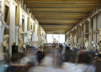 Firenze, Galleria degli Uffizi (LaPresse)