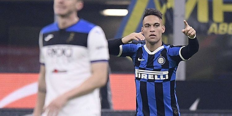 Inter Atalanta -  Lautaro Martinez (Foto LaPresse)