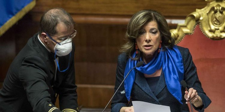 Elisabetta Casellati, presidente del Senato