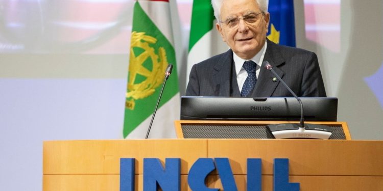 Mattarella all'Inail