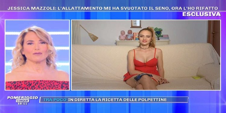 Jessica Mazzoli a Pomeriggio 5