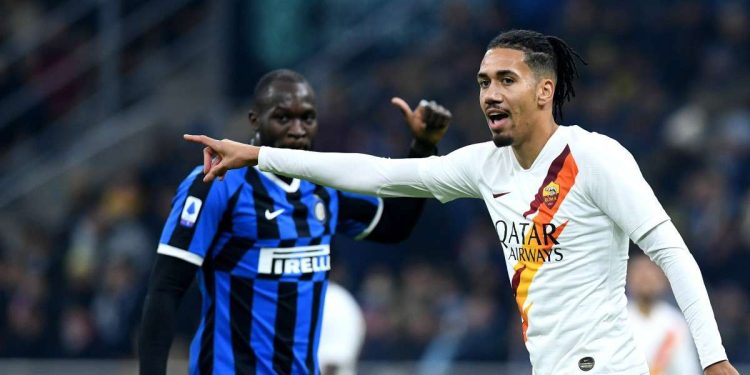 Calciomercato Roma - Chris Smalling, difensore centrale della Roma (Foto LaPresse)