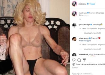 Madonna provocatoria su Instagram