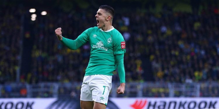 Milot Rashica, esterno kosovaro del Werder Brema (da Facebook)