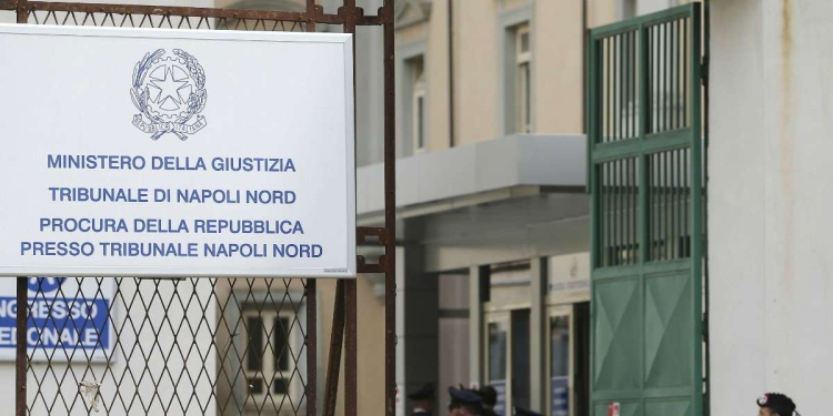 Il tribunale di Napoli (LaPresse)