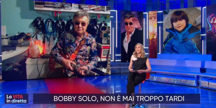 Bobby Solo a "La Vita in Diretta"