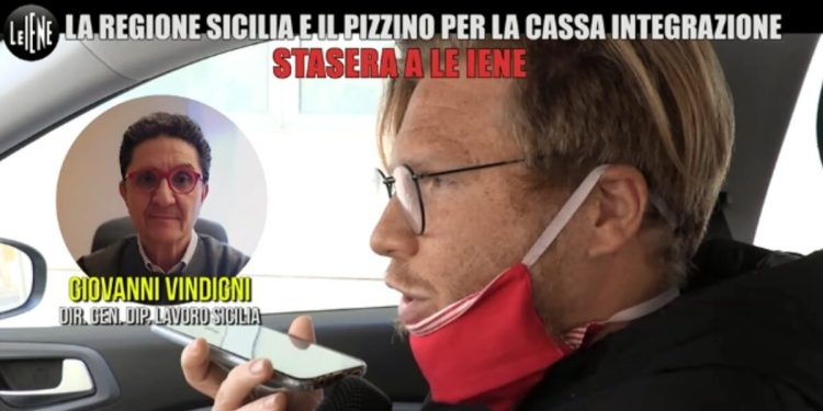 Cassa integrazione Regione Sicilia, foto Le Iene