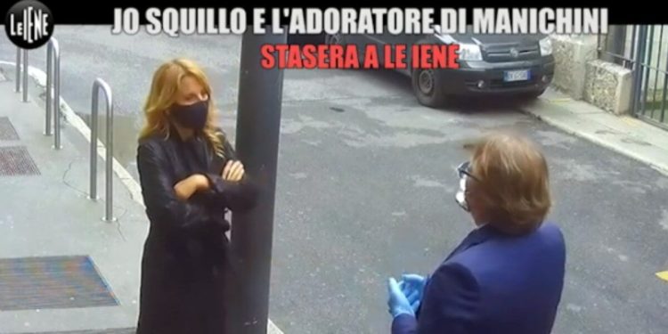 Jo Squillo, foto da Le Iene