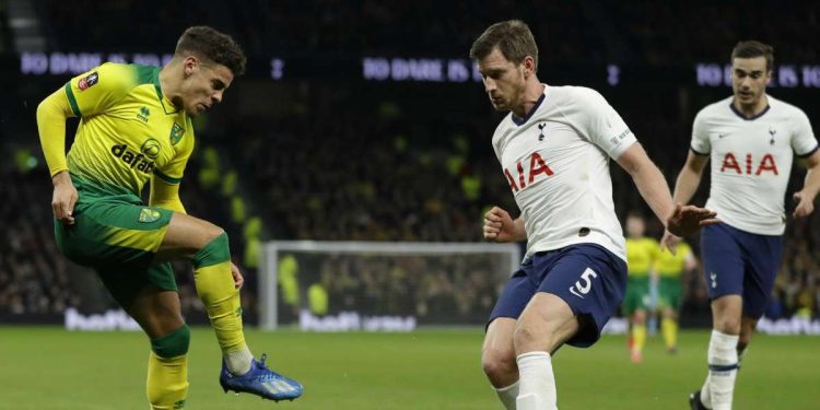 Ripresa Premier League - Jan Vertonghen, difensore belga del Tottenham (Foto LaPresse)