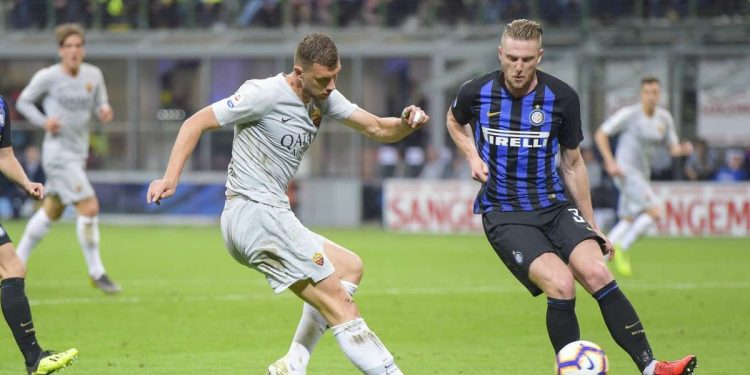 Dzeko Skriniar Roma Inter