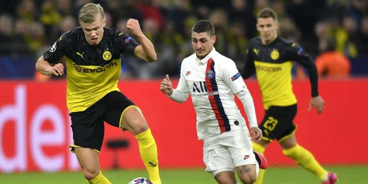 Marco Verratti, centrocampista del Psg (Foto LaPresse)