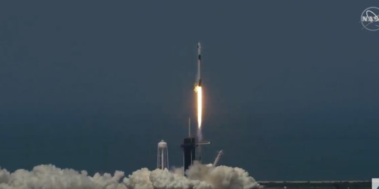 SpaceX, lancio in diretta