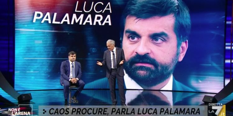 Luca Palamara a Non è l'Arena