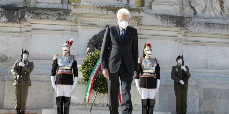 Il presidente della Repubblica Sergio Mattarella (Foto LaPresse)