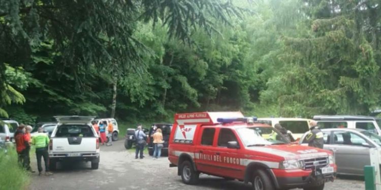 Speleologi bloccati in grotta nel Pian del Tivano (foto Youtube)