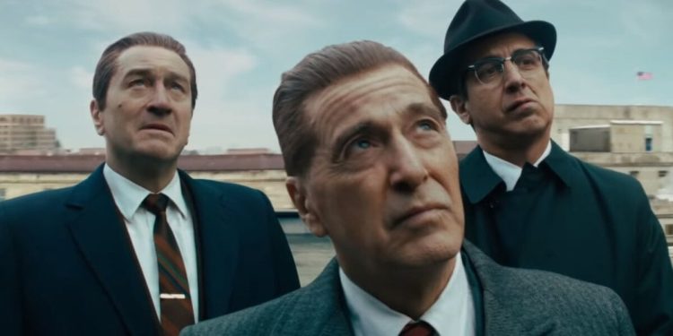 Una scena del film The Irishman