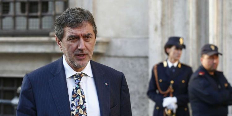 Marco Marsilio, governatore di Regione Abruzzo (Foto LaPresse)