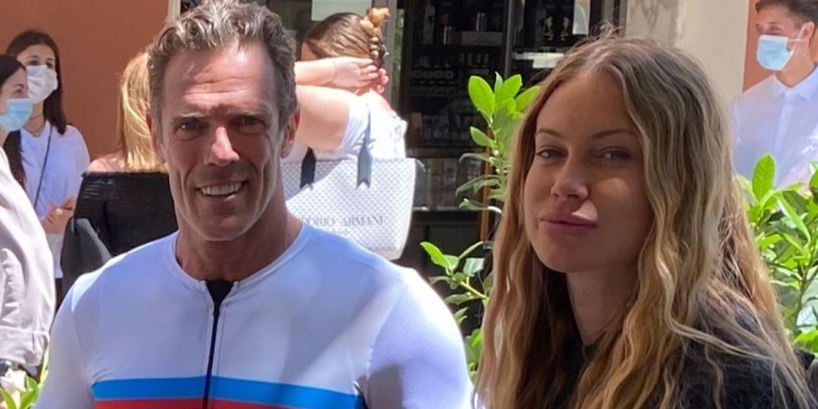 Mario Cipollini e Taylor Mega (Foto: Instagram)